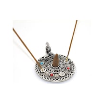 Metal Yuvarlak Budalı Tütsülük