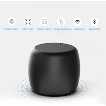 HyMark Mini Bluetooth Hoparlör Ses Bombası