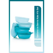 Saklama Ve Servis Kabı 4'lü Set 300 Ml Nocolor-bcfeefc5