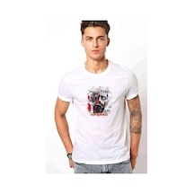 Depeche Mode Wrong Baskılı Beyaz Erkek Tshirt