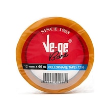 Ve-Ge Selefon Bant Offıce Tape 12X66 6 Lı Paket - 6 Adetli Pak