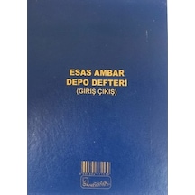 Kocaoluk Esas Ambar Depo Defteri (giriş-çıkış)