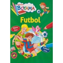 Eğlendiren Boyama - Futbol- Parıltı Yayınları