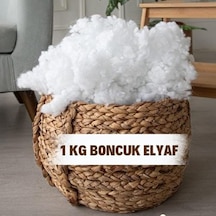 %100 BONCUK ELYAF 1 KG YASTIK YORGAN OYUNCAK MALZEMESİ