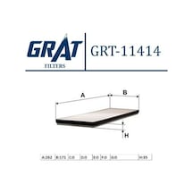 Grat 11414 Kabin Filtresi Megane Iıı 272773488r