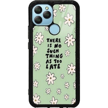 Gm 21 Papatyalı Thing Tasarımlı Glossy Telefon Kılıfı Siyah