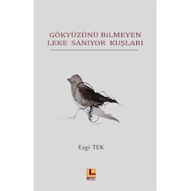 Gökyüzünü Bilmeyen Leke Sanıyor Kuşları - Ezgi Tek - Lakin Yayınevi