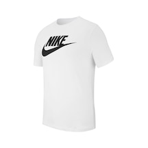 Nike M Nsw Tee Icon Futura Erkek Beyaz T-Shirt - Ar5004-101 Beyaz