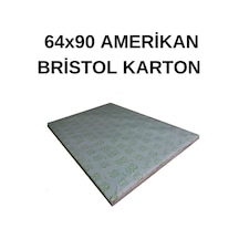 Amerikan Bristol Karton 64x90 Cm 100 Adet 210 Gr