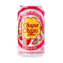 Chupa Chups Sparkling Strawberry Cream Flavour 345 ml