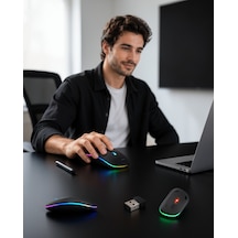 Şarjlı Kablosuz Mouse Pg9009mouse-1 Belirtilmemiş