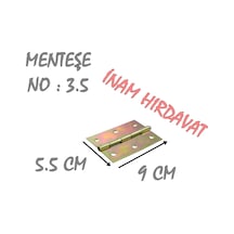 Menteşe No 3.5 5.5 Cm X 9 Cm