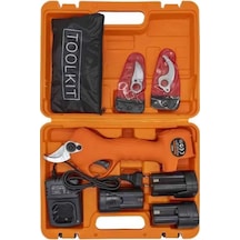 Max-extra Mx8030 Şarjlı Budama Makası Üç Akülü 25mm 16.8v 2.0ah