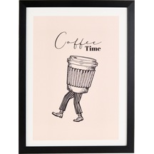 Deco Coffee Time Pano - Bej - 30x40 Cm