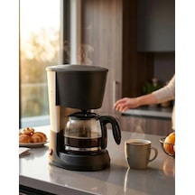 12 Fincan Filtre Kahve Makinesi 1.2 Litre Damlatmaz Sistem Kahve Makinesi 0.5mm Kenar Kalınlığı