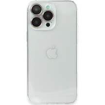 Apple iPhone Uyumlu  13 Pro Kılıf Luko Lens Silikon - yeşil