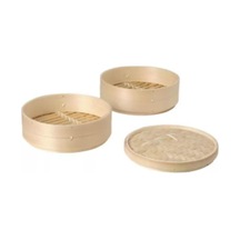 Tr Klockren Buharda Pişirici, Bambu, 23 Cm Çap, 5 Lt Hacim