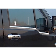 Woc Chrome Ford Connect Krom Cam Çıtası 2002-2014 2 Parça  Paslanm