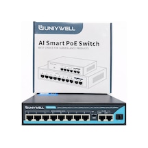Unıywell8+2 + 1spf Port Manage Poe Swicth