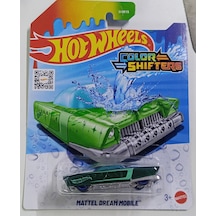 Bhr15 Hot Wheels Mattel Dream Mobıle Renk Değiştiren Metal Araba 1:64 Ölçek 7 Cm