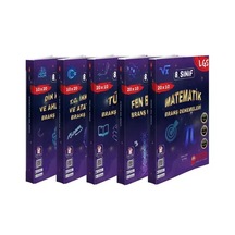 Zafer Yayınları 8. Sınıf Branş Denemeleri Seti Lgs 5 Li Set