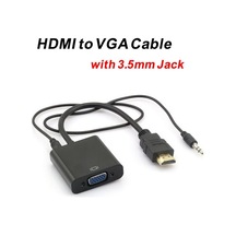 HDMI To Vga Kablo Çevirici Projeksiyon  Uyumlu