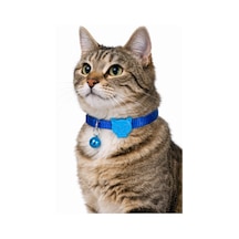Urban Paws Kedi Tasması Deep Ocean Blue Ayarlanabilir, Dayanıklı, Hafif-10mm