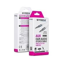 Syrox Syx-c86 Aux Audio Ses Kablosu