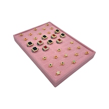 Yüzük Ve Koldüğmesi Tablası Pembe 70 Li