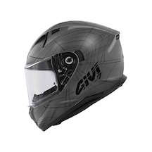 Givi 50.7 Phobia Kapalı Motosiklet Kaskı Mat Titanyum
