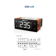 Elitech Eps-180 3 Relay Çift Prob Dokunmatik Dijital Termostat Evco 3b23