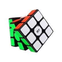 Cubelelo Qiyi Sail W 3x3 Siyah Bulmaca Hız Küpü Belirtilmemiş