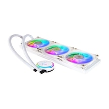 Fan Cpu Sıvı Soğutucu Lıquıd Pl240 Flux Argb Beyaz Mly D36m A23pz Rw