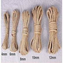 5 Mm 5 Metre Jüt Halat Kendir İp Hasır Urgan