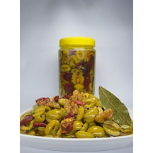 Dalgıçoğlu Cevizli Zeytin Salatası Kuru Domatesli Ayvalık Yeşil Zeytin 1 KG