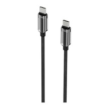 Knıt Glam 60w Hızlı Şarj Destekli, Type-c To Type-c Şarj Ve Data Aktarım Kablosu, 1 Metre, Siyah