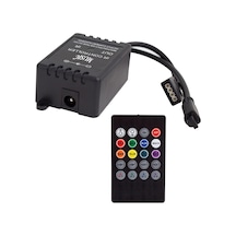 Renk Değiştiren Sese Duyarlı Kumandalı Led Kontrol Cihazı