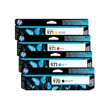 Hp 970 Siyah 971 Renkli 1 Set Kartuş