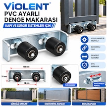 Kapı Denge Makarası Ayarlı Çiftli Pvc Tip 1 Adet Gönderilir 35 Mm 1 Adet