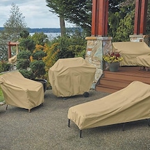 Classic Accessories Terrazzo Suya Dayanıklı 11 Metre Veranda Şemsiyesi Kılıfı, Veranda Mobilyası Kılıfları Diğer