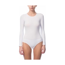 NBB Kadın Siyah Uzun Kol O Yaka Body Yeni Sezon 001