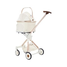 Eurodog Katlanabilir Köpek Arababası Altın 83x48,5x110 Cm 454-str-pc700-g-mn