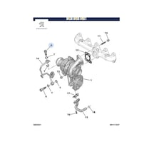 Turbo Yağ Hortum Vidasi Peugeot 5m5q6c712aa/ 0376.55