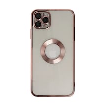 Apple İphone 11 Pro Kılıf Slot Silikon - Rose Gold 0.2M-Çok Renkli