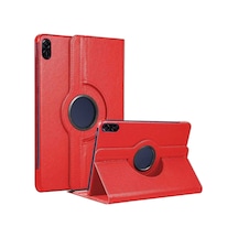 Honor Pad X8a Uyumlu 11 İnç Döner Standlı Tablet Kılıfı Kapaklı Kılıf