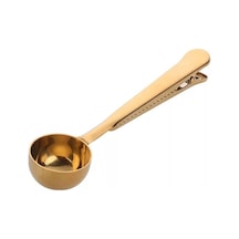 5 Adet Çok Fonksiyonlu Paslanmaz Çelik Çay Kahve Ölçüm Kaşığı Altın