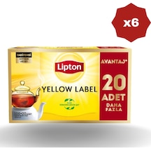 Lipton Yellow Label Demlik Çay 120 Li - 6 Adet