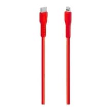 27w Pd Type-c To Lightning İle Uyumlu Hızlı Şarj Ve Data Kablosu 120cm Neon Neon Kırmızı 2dk60nk