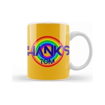 Tom Hanks Retro Rainbow Style Kupa Bardak Porselen Karışık