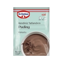 Dr.oetker Kendiniz Tatlandırın Şekersiz Puding Kakaolu 55 G - 772007424